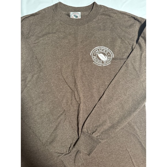 VTG Macks Prairie Wings Stuttgart Arkansas Waterfowl Outfitters LongSleeve Shirt - Picture 1 of 5